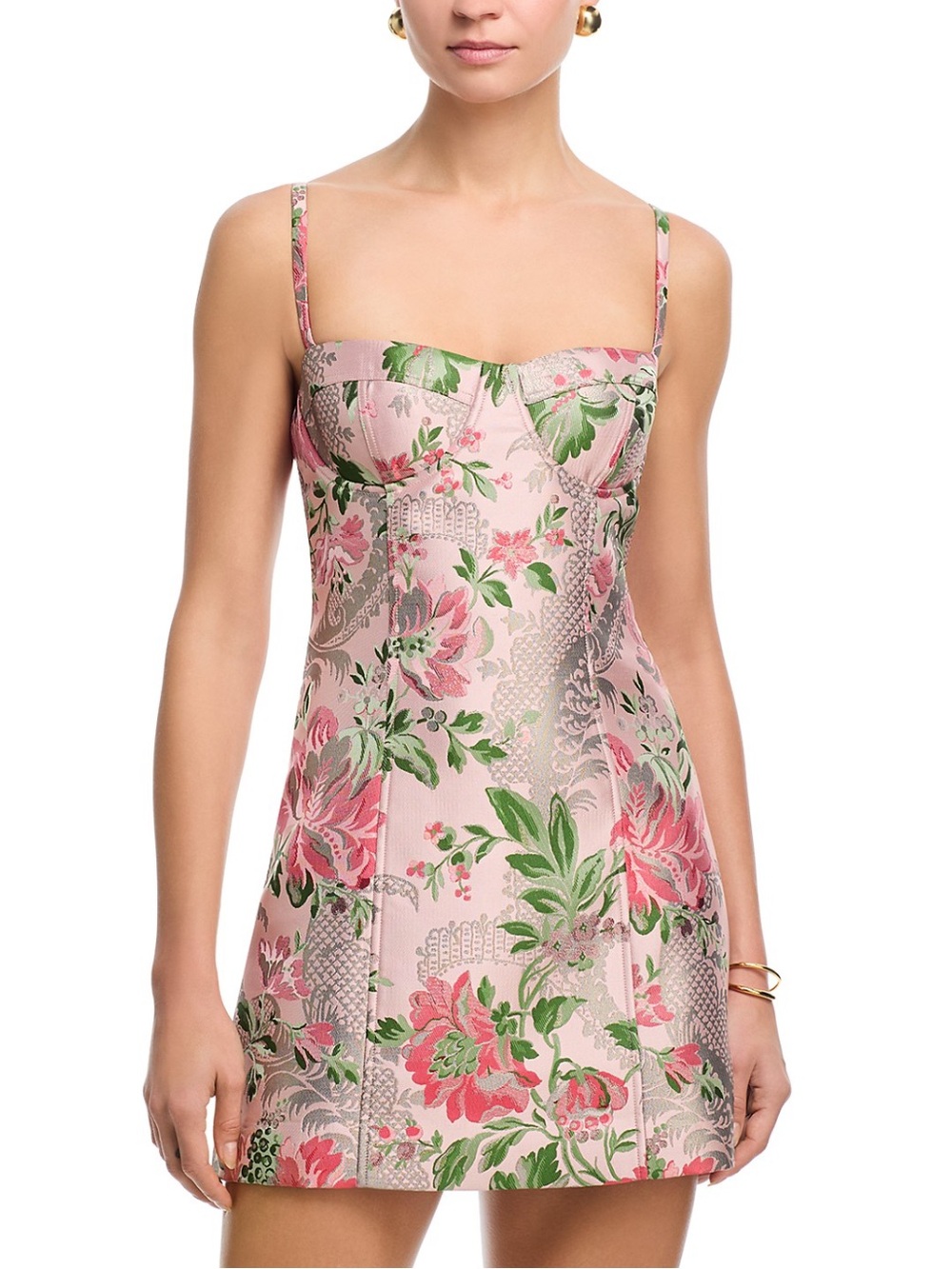 Cara Cara Claudine Mini Dress in Pink Flower *NEW*